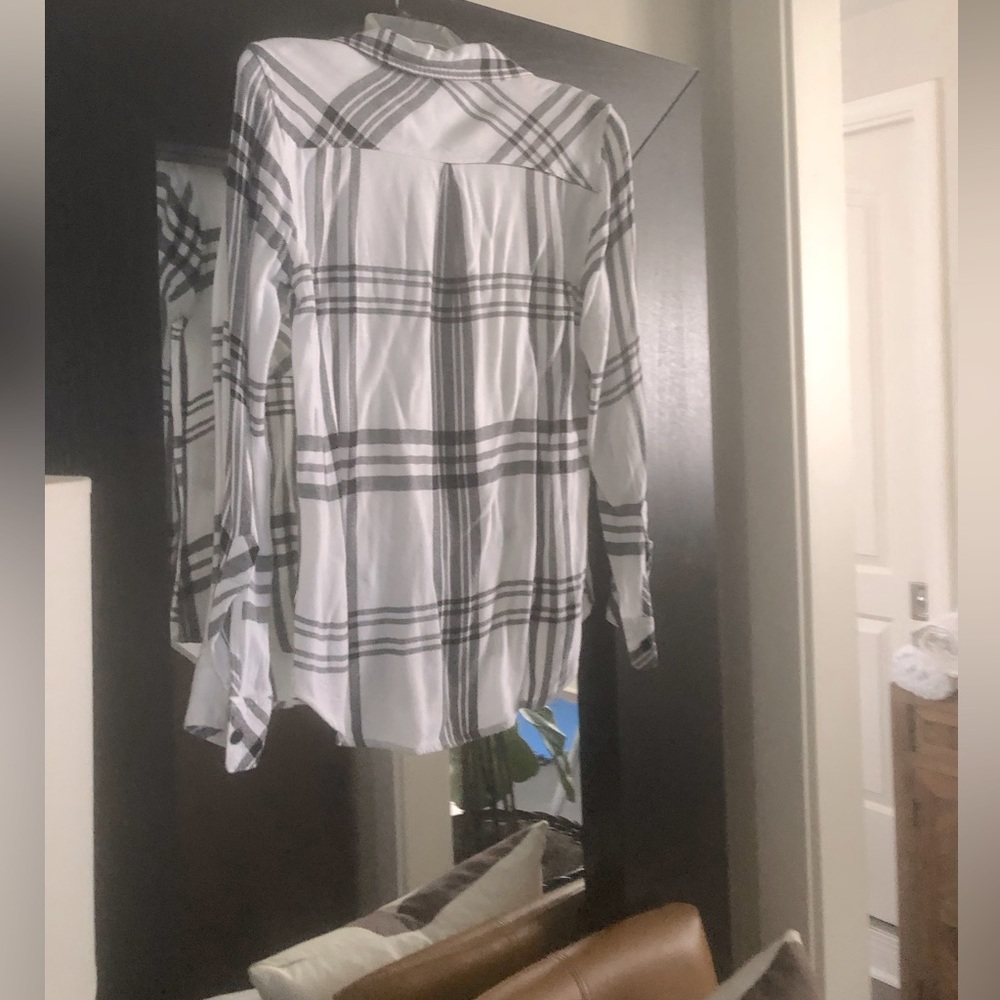 Rails Button Up Long Sleeve Flannel - image 7